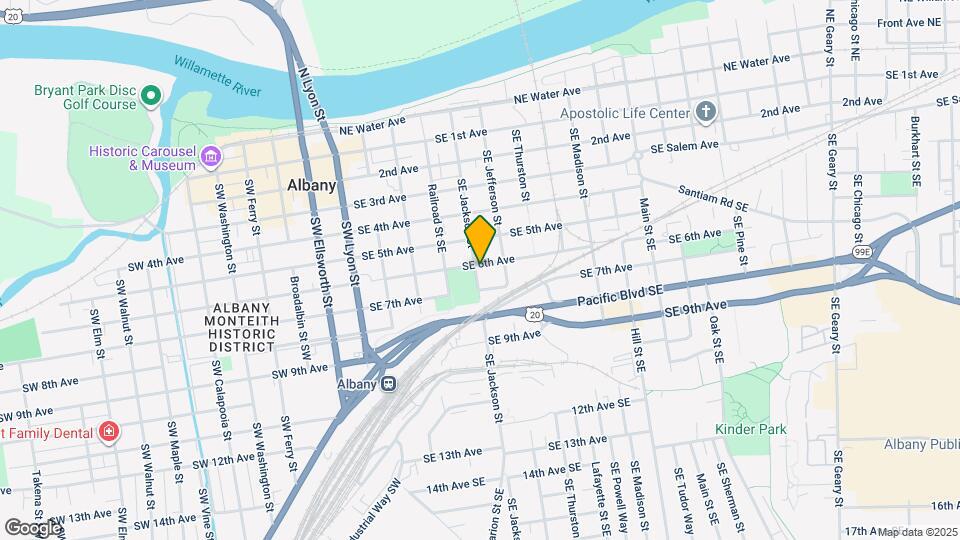 506 SE 6th Ave Map and Location Details