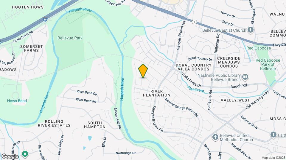1257 General George Patton Rd Map and Location Details