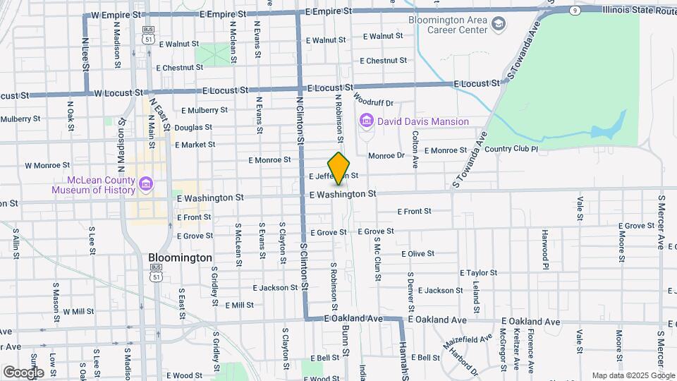 822 E Washington St Mapa y Detalles de la Ubicación