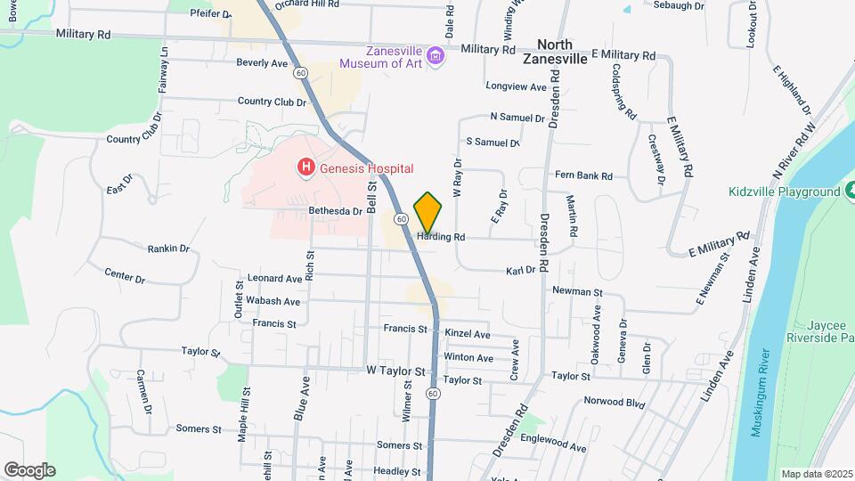 574-588 Harding Rd Mapa y Detalles de la Ubicación