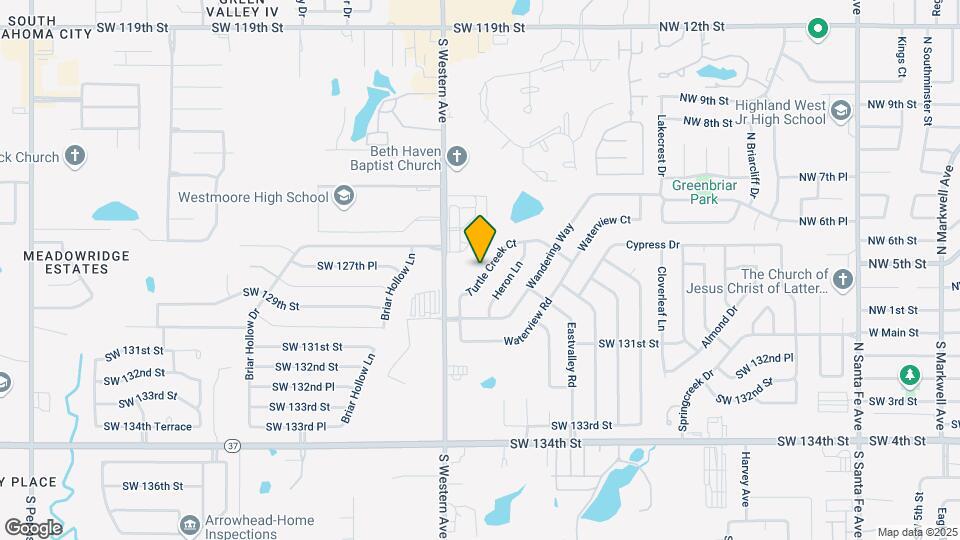 829 Turtle Creek Rd Map and Location Details