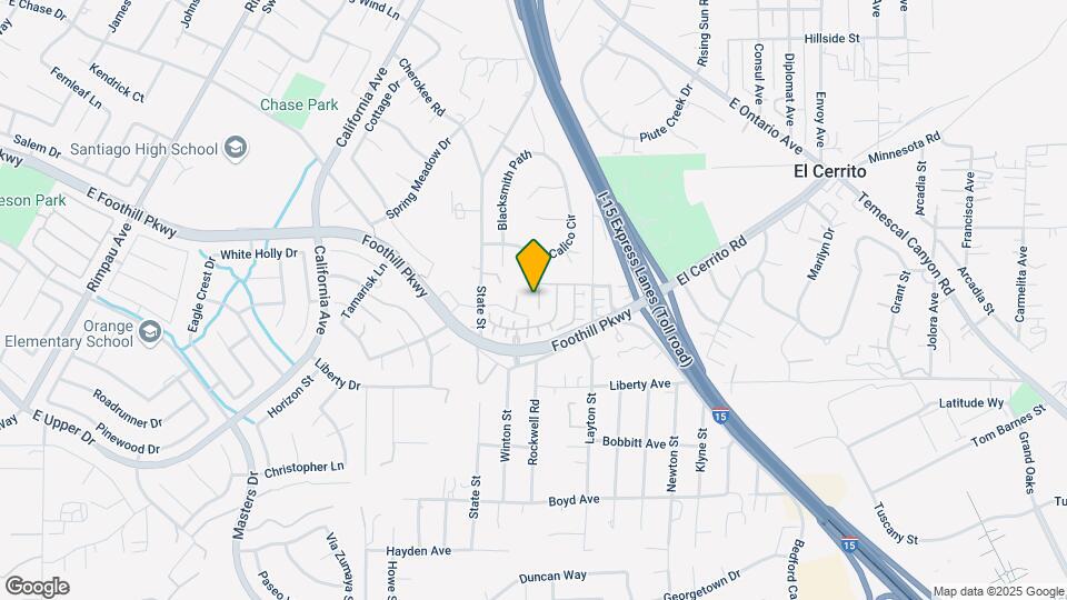 2820 Palma Cir Map and Location Details