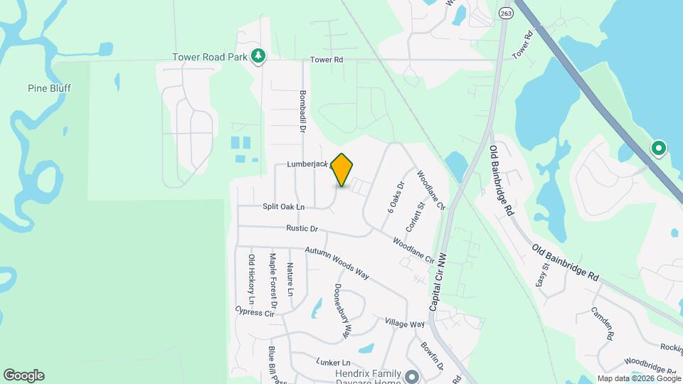 5602 Lumberjack Ln Map and Location Details