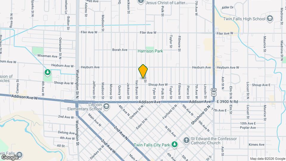 219 Harrison St Map and Location Details