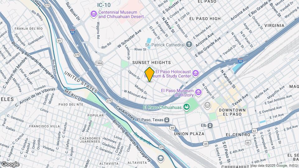 711 Upson Dr Map and Location Details