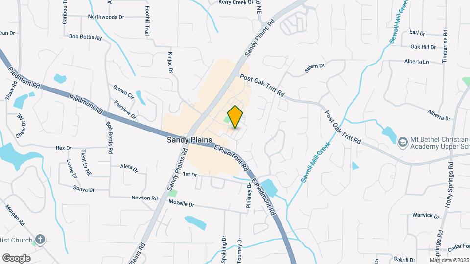 2594 Alcovy Trl NE Map and Location Details