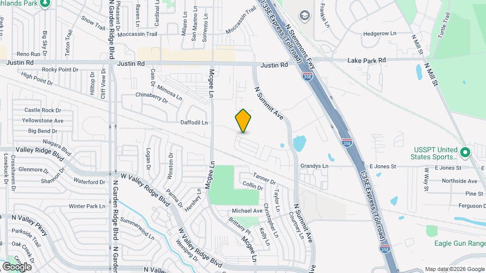 1274 Alamo Dr Map and Location Details