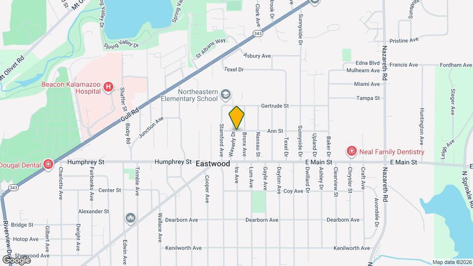 1324 Waverly Dr Map and Location Details