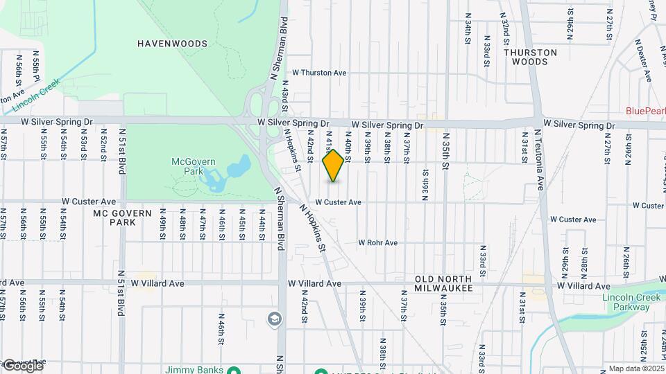 5426 N 41st St Map and Location Details