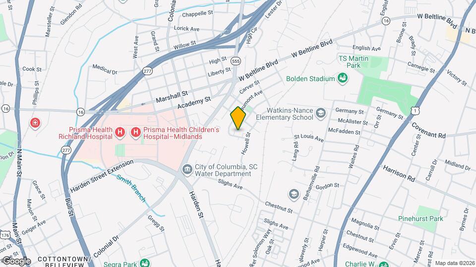 2815 Howell Ct Map and Location Details