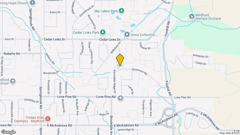 3079 Sycamore Wy Map and Location Details