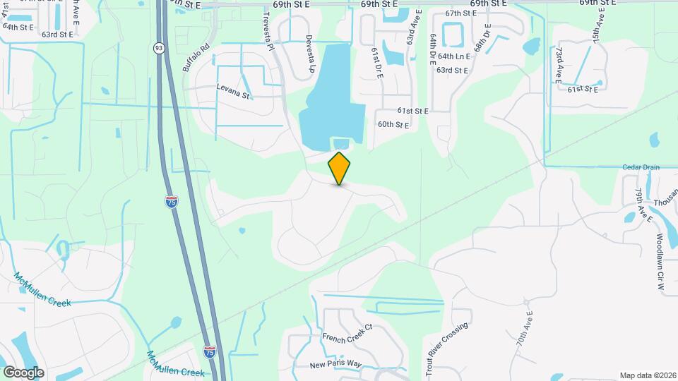 5617 Trevesta Pl Mapa y Detalles de la Ubicación