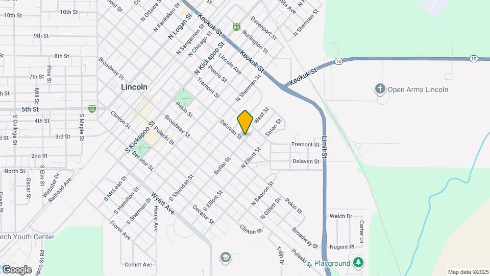 305 N Butler St Map and Location Details