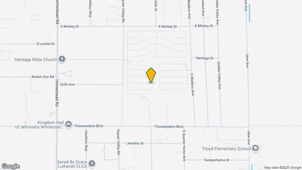 3645 E Polk Ave Map and Location Details