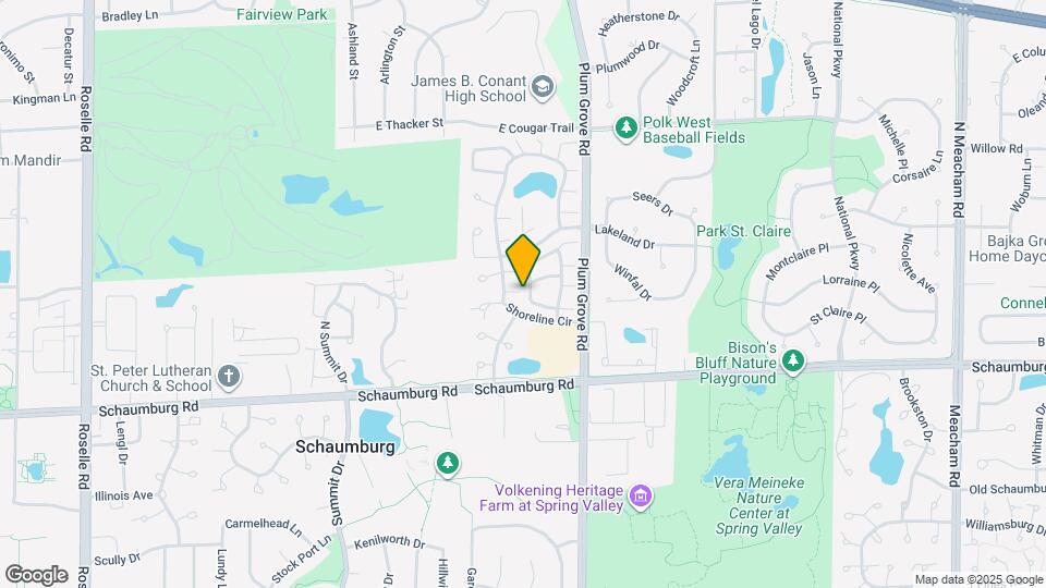 110 N Waterford Dr Map and Location Details