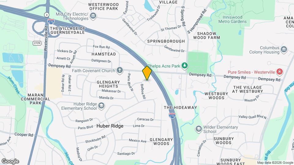 6083 Bolamo Ct Mapa y Detalles de la Ubicación