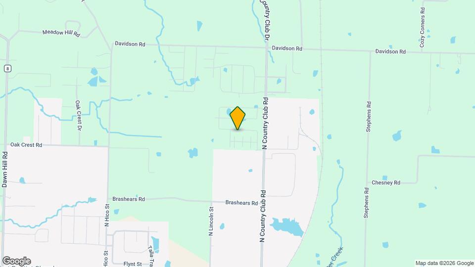 1902 E Brookview Dr Map and Location Details