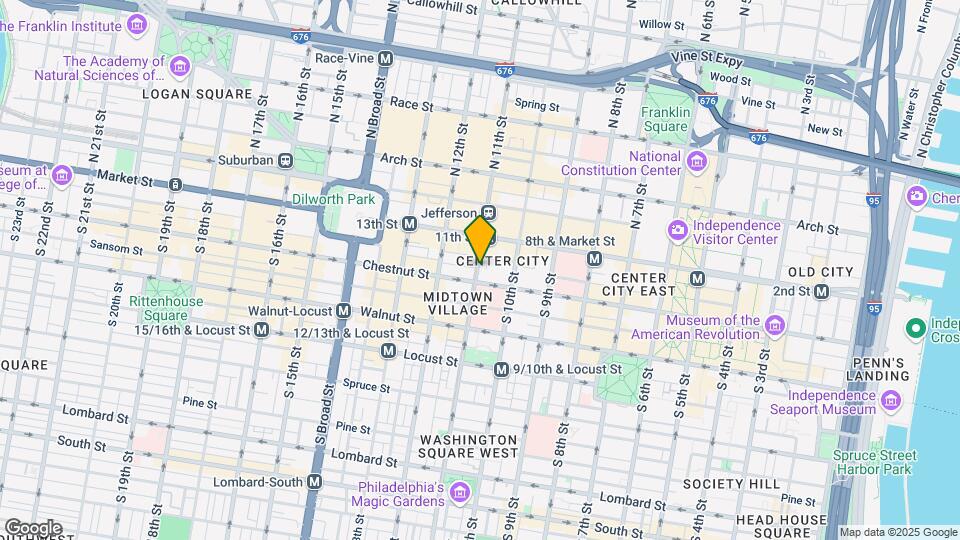 33 S 11th St Map and Location Details