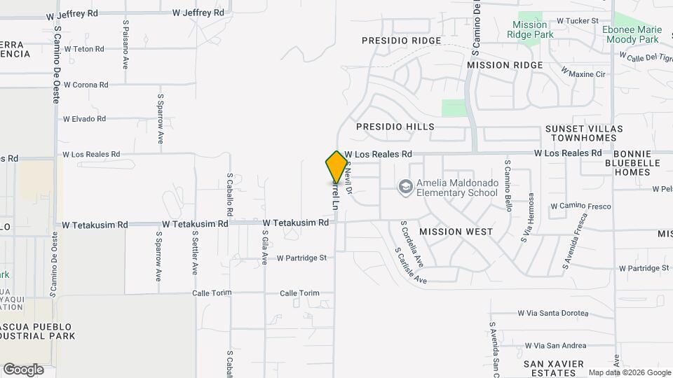 7415 South Map and Location Details