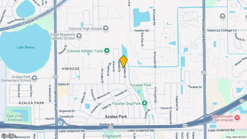 40 N Alder Dr Map and Location Details