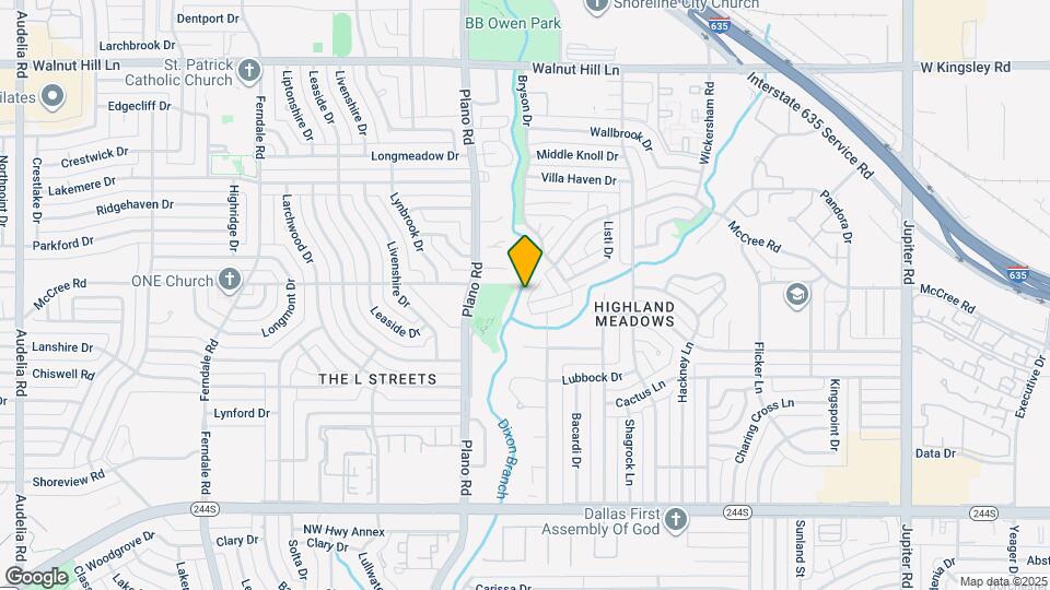 8907 Club Creek Cir Map and Location Details