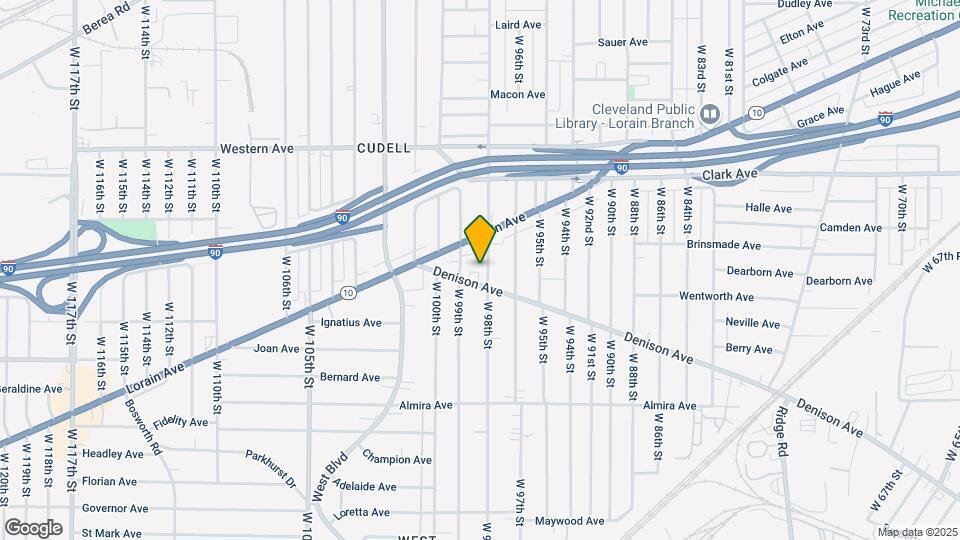 3210 W 98th St Map and Location Details