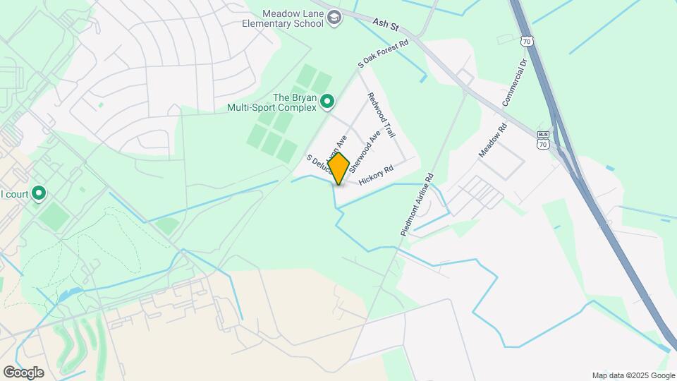 603 Sherwood Ave Map and Location Details