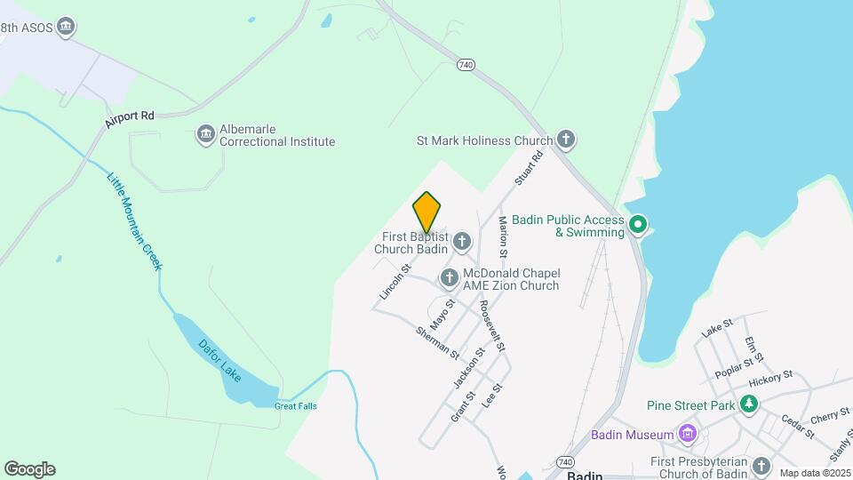 210 Lincoln St Map and Location Details