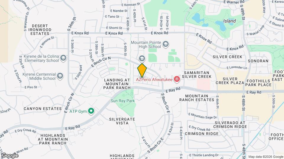 13814 S 42nd St Map and Location Details