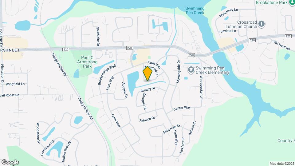 1707 Ashwood Cir Map and Location Details