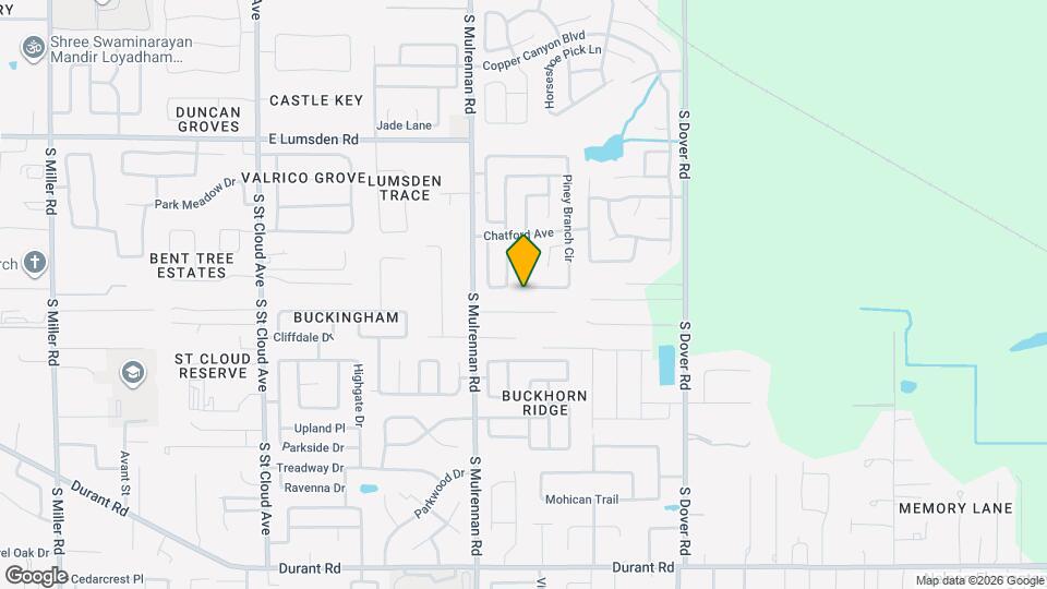 1437 Piney Branch Cir Map and Location Details