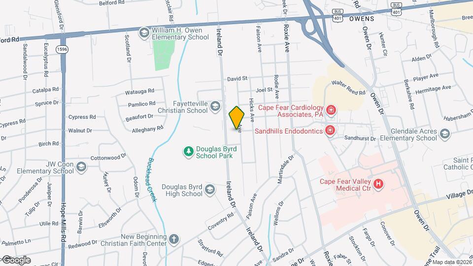 804 Miller Ave Map and Location Details