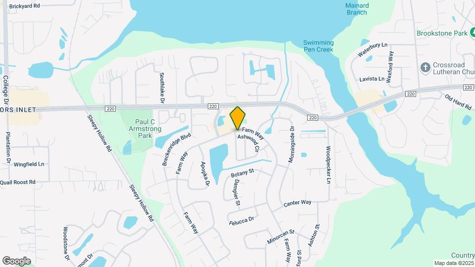 1643 Ashwood Cir Map and Location Details