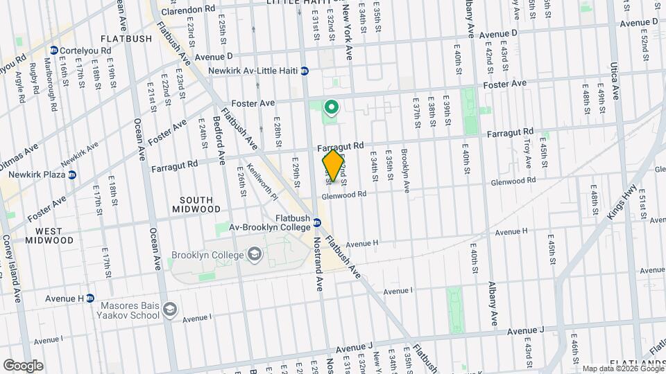 675 E 31st St Map and Location Details