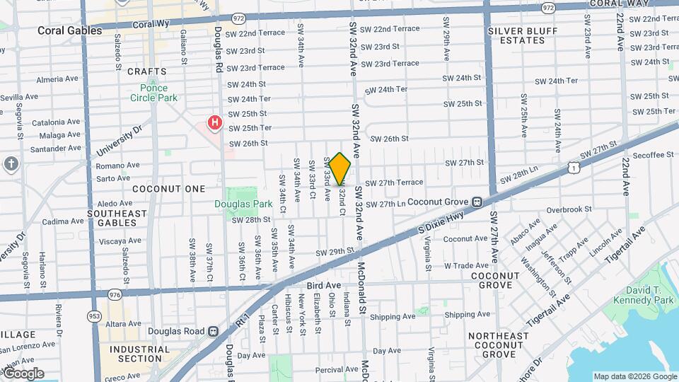 2746 SW 32nd Ct Map and Location Details