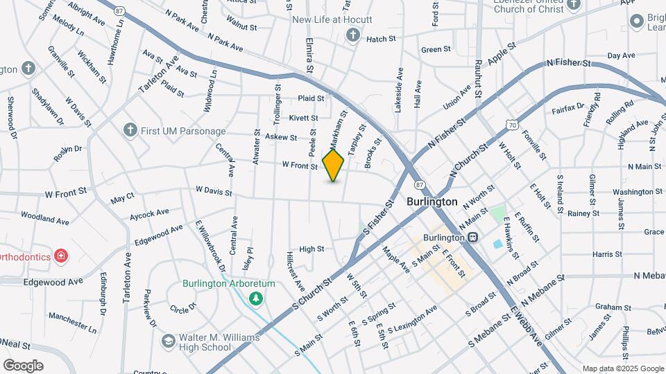 415 Tarpley St Map and Location Details