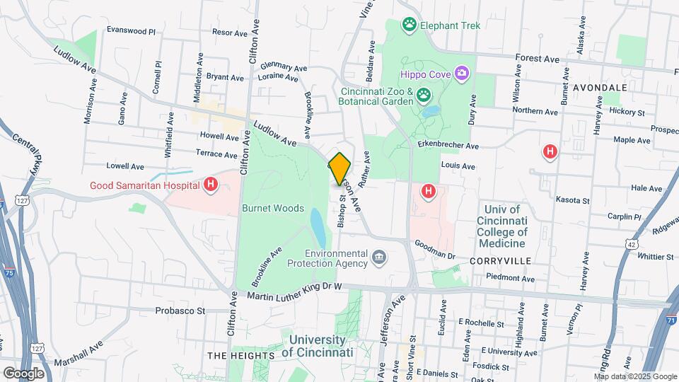 3255 Bishop St Mapa y Detalles de la Ubicación