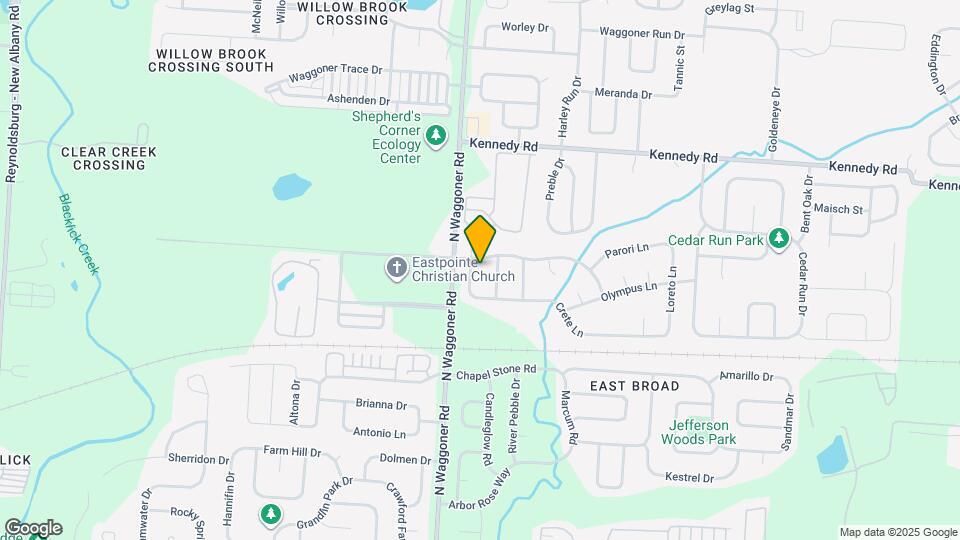 8022 Crete Ln Mapa y Detalles de la Ubicación