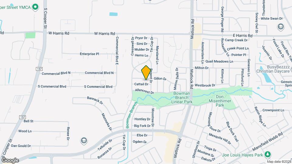 907 Cattail Dr Map and Location Details