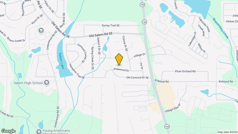 2180 Pinewood Dr Map and Location Details