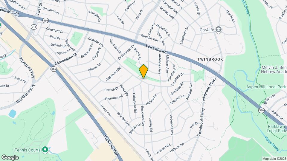 6007 Crawford Dr Map and Location Details