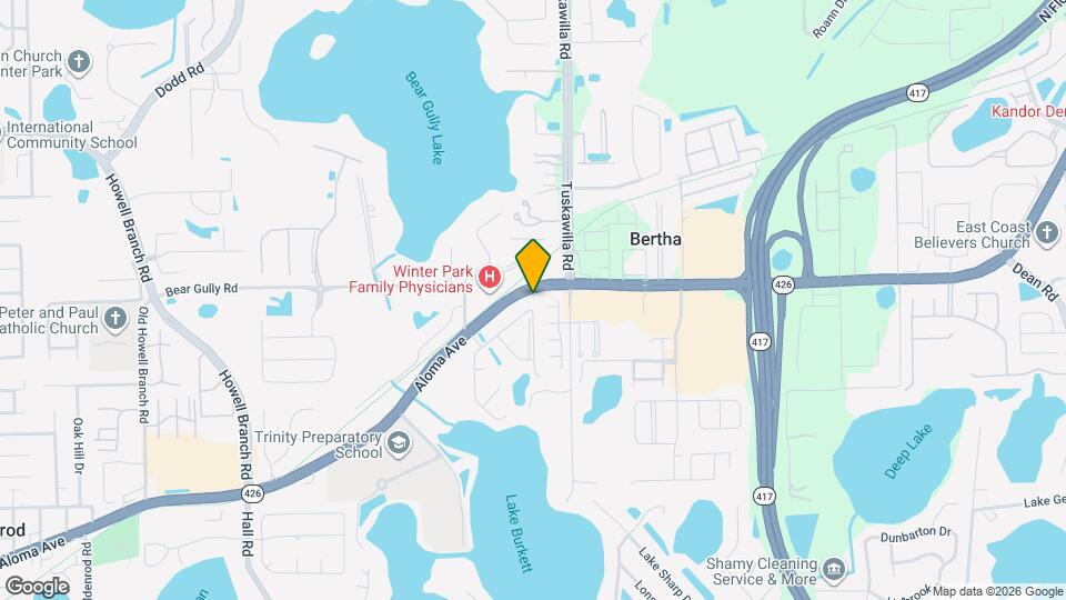 5360 N Lake Burkett Ln Map and Location Details