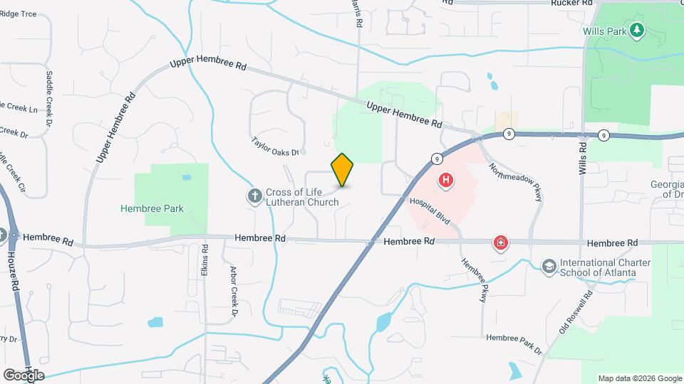 440 Hembree Forest Cir Mapa y Detalles de la Ubicación