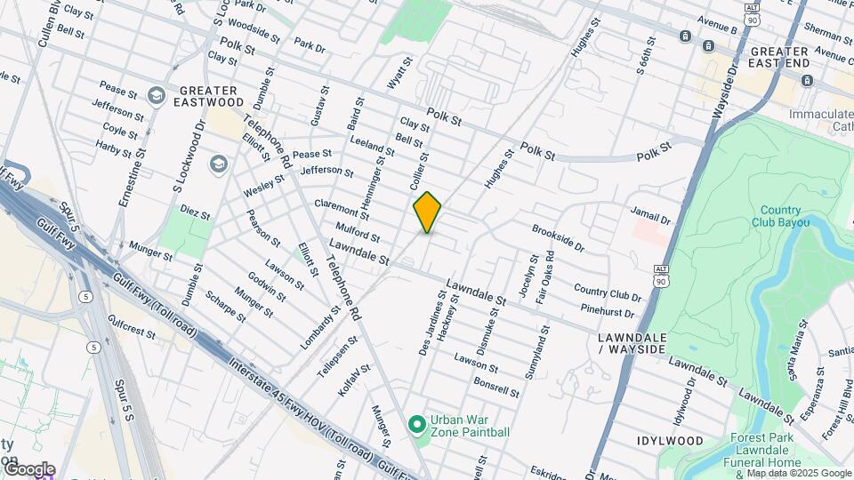 1806 La Magnolia Dr Map and Location Details