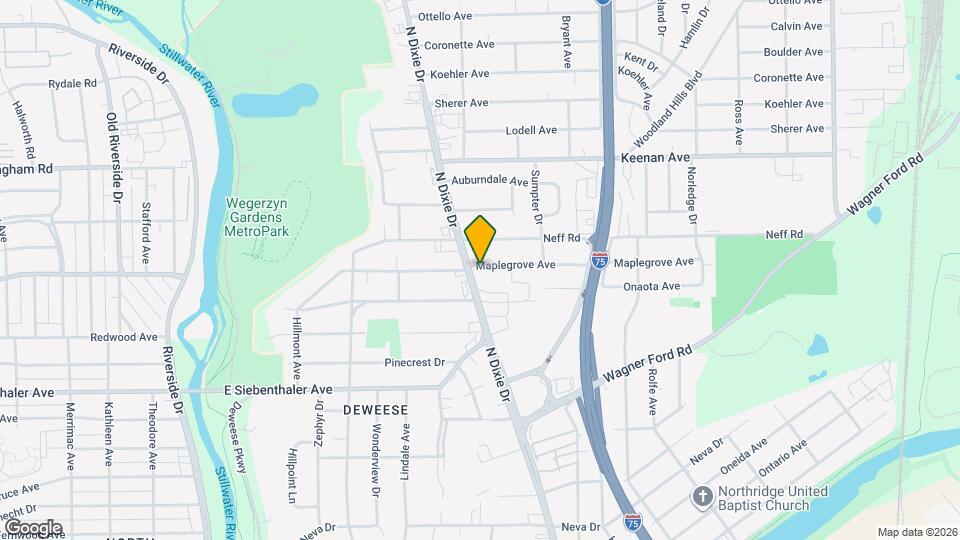 2010-2012 Maplegrove Ave, Unit 2010 Map and Location Details
