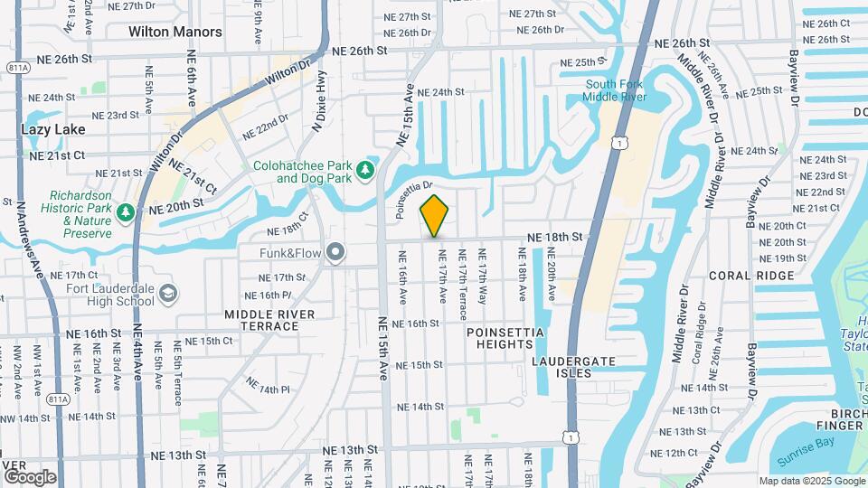 1636 NE 18th St Map and Location Details