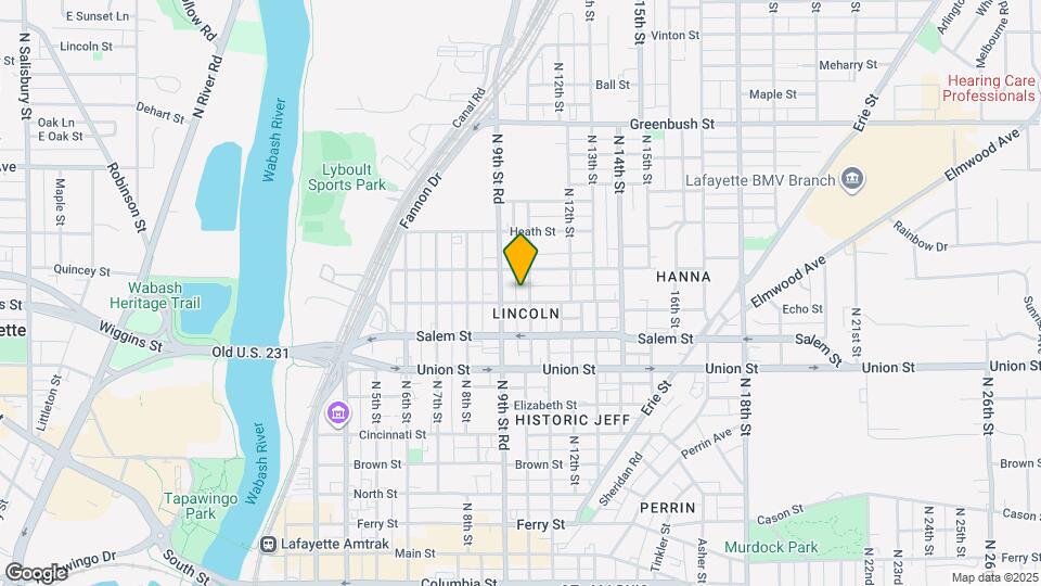 1006 N 10th St, Unit A Mapa y Detalles de la Ubicación