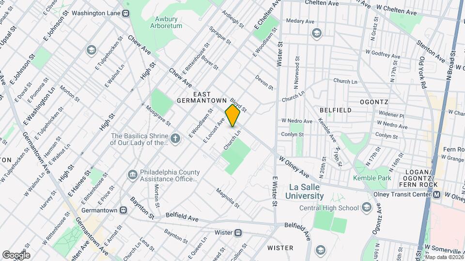 5514 Crowson St Map and Location Details