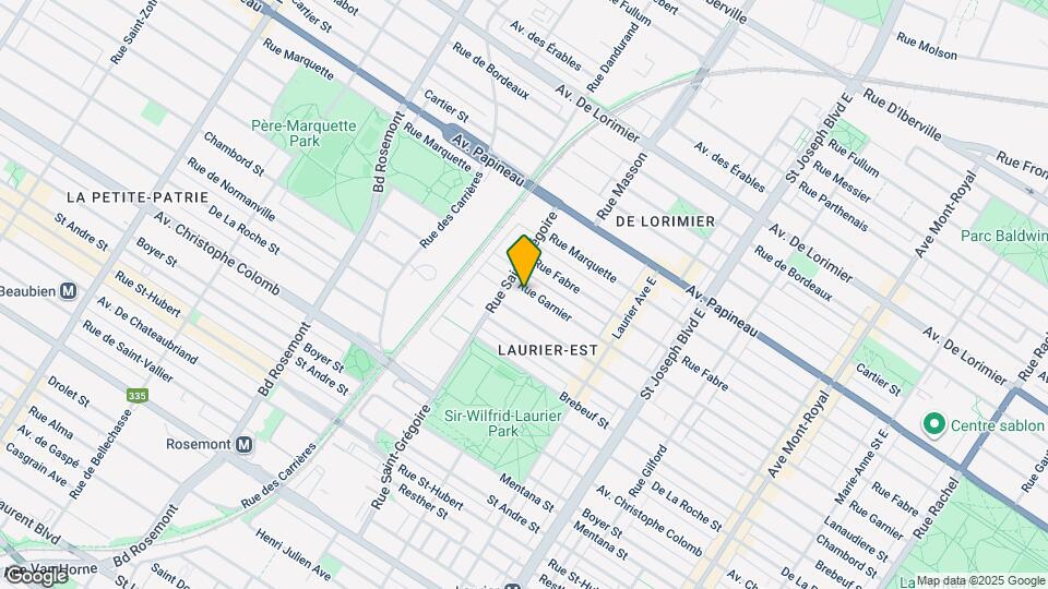 5338 Garnier Rue Map and Location Details