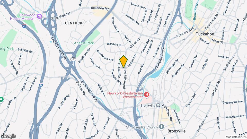 355 Bronxville Rd Map and Location Details